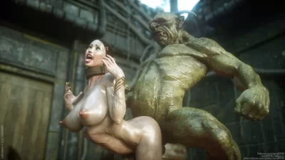 Jared999D creator's 3D porn comic Elf Slave - The Final Part 8