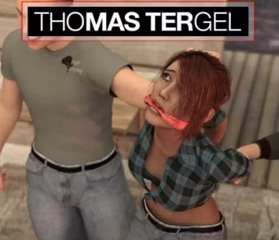 Thomas Tergel creator's 3D porn comic Secluded Cabin Abduction