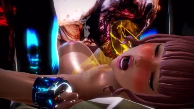Insektikor creator's 3D porn comic Alien Impregnation