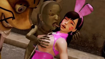Insektikor creator's 3D porn comic DVa's Easter Breeding