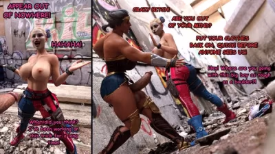 LadyAbysso creator's 3D porn comic Wonder Madness
