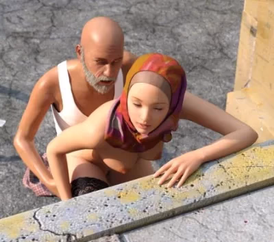 Losekorntrol creator's 3D porn comic Happy