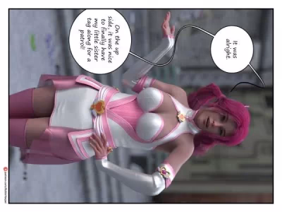 RobinHarper creator's 3D porn comic Heart Guardians Part 18
