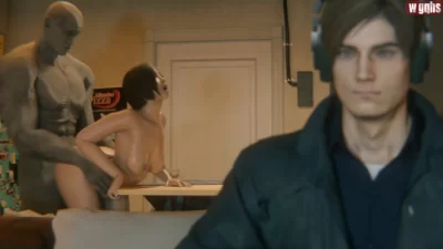 WGQHS - Ada Wong and Mr X | 3D Netorare Video