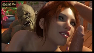GonzoStudios - Fantasyland Singles - Orc Garden Party | 3D Orcs Comic